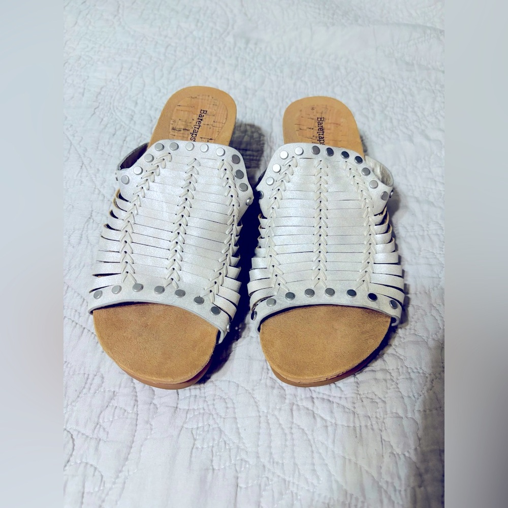 Baretrap espadrilles, worn once size 8
